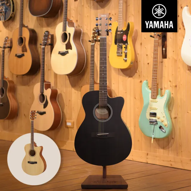 【Yamaha 山葉音樂】YAMAHA FS400C 缺角款 木吉他 F400系列(Concert小琴體帶缺角/贈原廠袋)