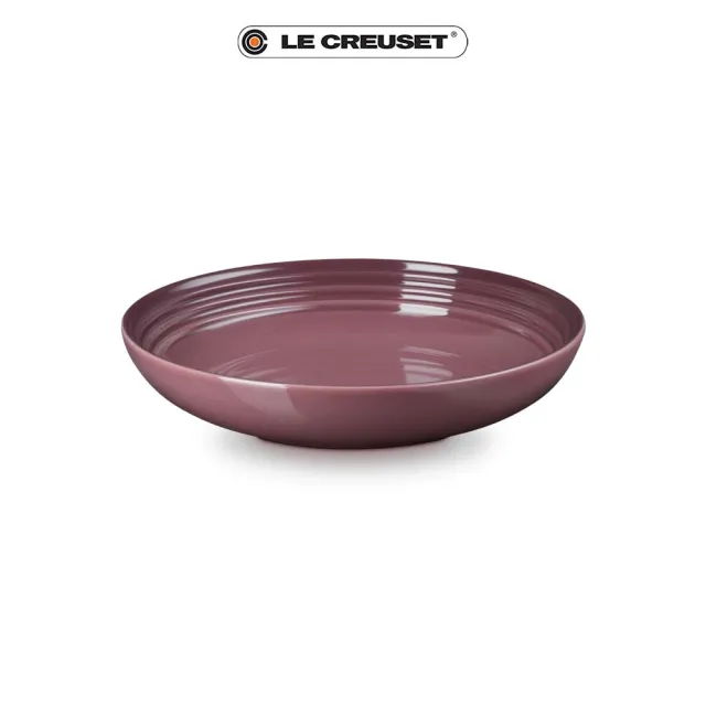 【Le Creuset】瓷器義麵盤 22cm(無花果)