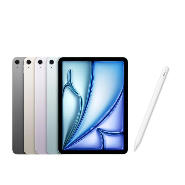 【Apple】2026 iPad Air M4晶片/11吋/WiFi/256G 平板電腦(Apple Pencil USB-C組)