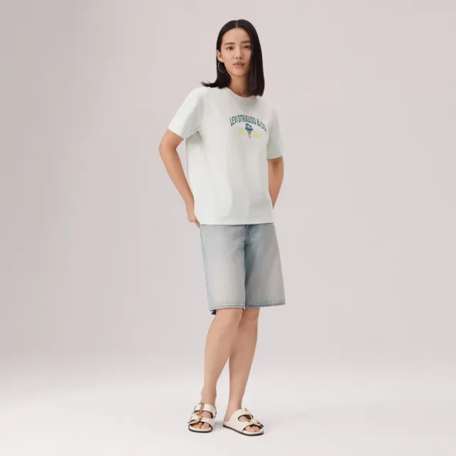 【LEVIS】Levi”s 短袖 冰淇淋印花 短T 女生上衣 熱賣單品 006QB-0002