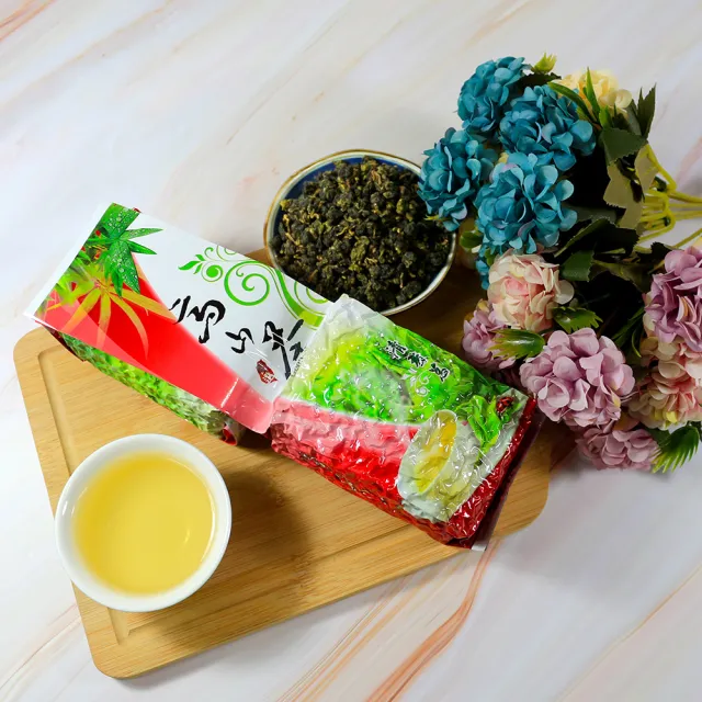 【龍源茶品】茶山漫遊梨山高山茶葉禮盒2罐組(150g/罐-共300g/附提袋/梨山烏龍茶/頂級禮盒)