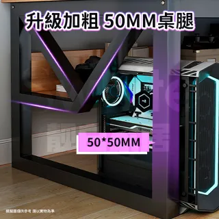 【靚白家居】重型工作桌 120公分 洞洞板電腦桌 (電競桌 書桌 工作桌 居家辦公桌 餐桌)