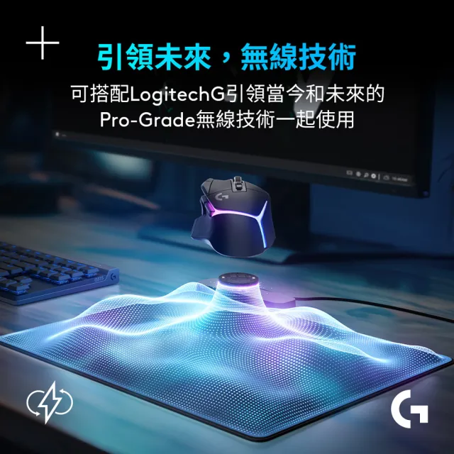 【Logitech G】PowerPlay2 無線充電鼠墊