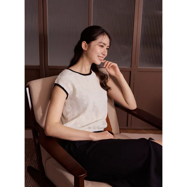 【perng yuh 芃諭名品】知性步履 側切接 直筒中裙(2026 SS Collection|5A春夏新品上市)