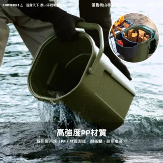 【逐露天下】泰山手提戰術水桶 22L 露營水桶 RV桶 儲水桶 逐露天下