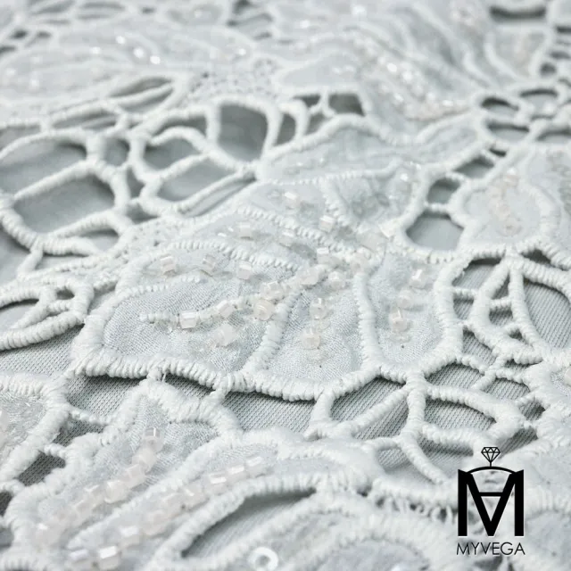 【MYVEGA 麥雪爾】MA絲光棉蕾絲上衣/繡球花印花上衣-二款任選(女上衣/短袖上衣/蕾絲衣)