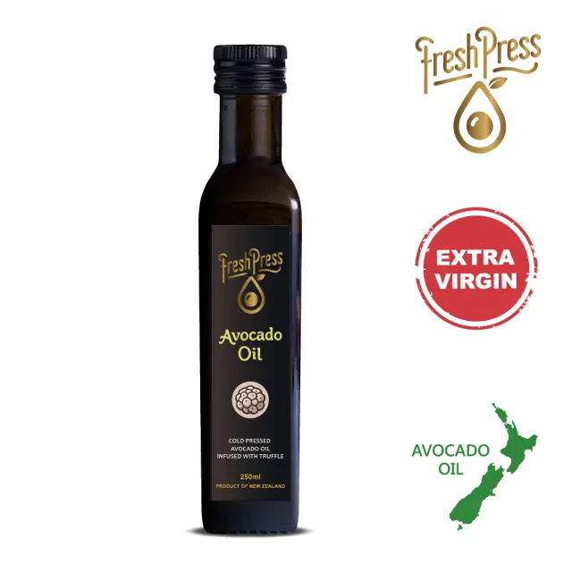 【壽滿趣】FreshPress紐西蘭頂級冷壓初榨松露風味酪梨油(250ml)
