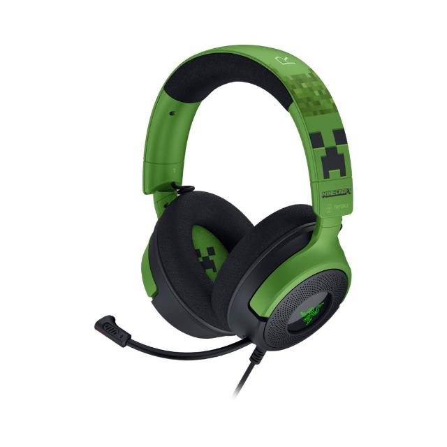 【Razer 雷蛇】北海巨妖Kraken V4X有線耳機麥克風Minecraft Edition(RZ04-05180200-R3M1)