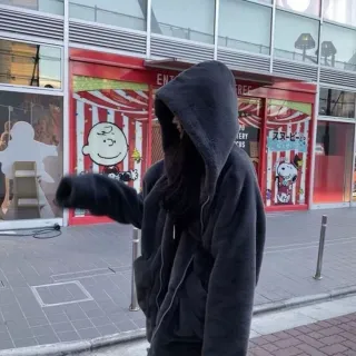 【Uicy】韓國版寬鬆加厚毛毛外套 外套 防曬外套 女裝 上衣 衣 J157
