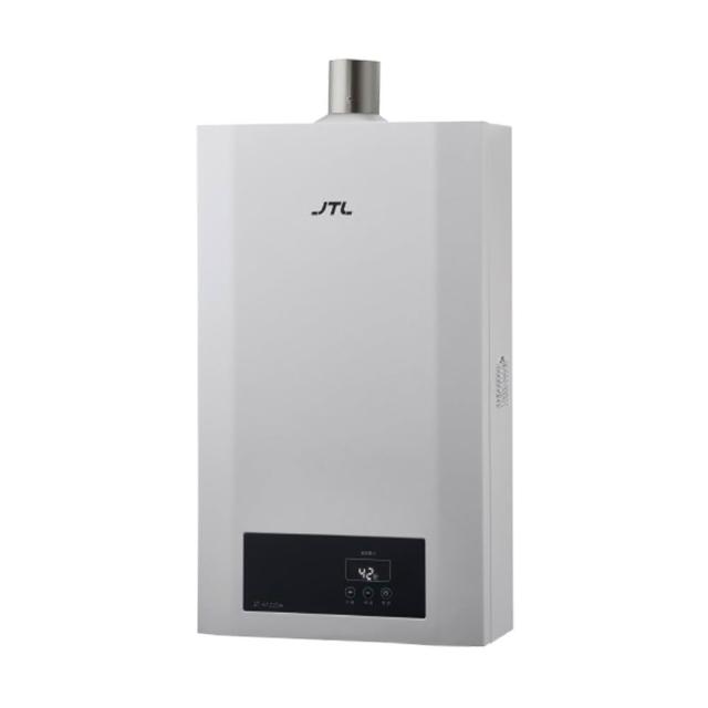 【喜特麗】第二代12L天王排數位控溫分段火排強制排氣熱水器JT-H1220(JT-H1220A 原廠技師到府基本安裝)