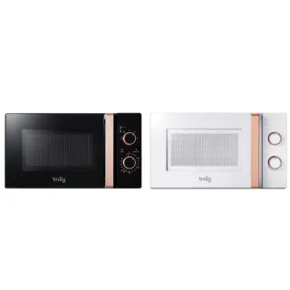 【only】節能高效20L美型微波爐OM20-M22簡約白/OM20-M24質感黑(節能標章20公升機械式)