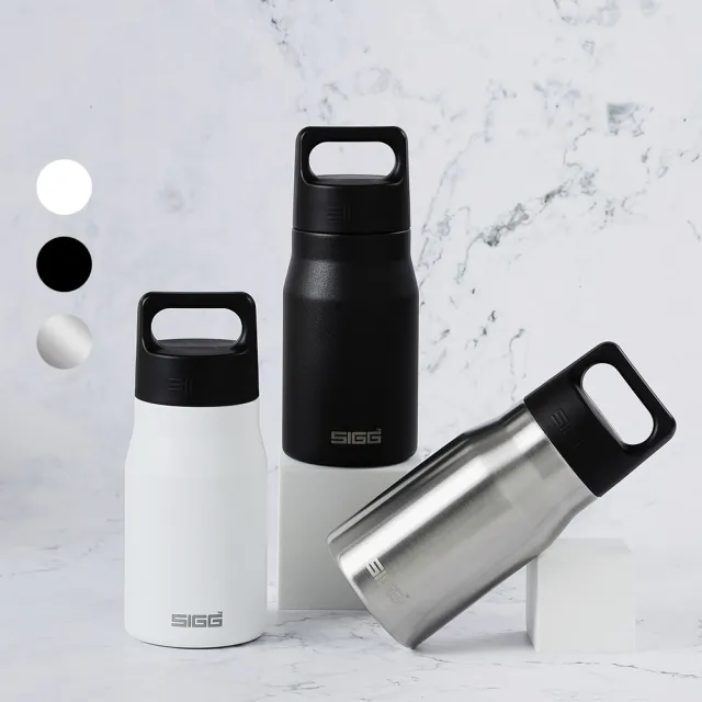 【SIGG】官方直營 瑞士百年 探險家保溫隨身杯 450ml(316不鏽鋼杯身、寬口、輕量)