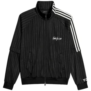 【Y-3 山本耀司】春夏新款 男款 品牌LOGO 落肩款長袖/短袖運動外套-黑色(S號、M號)