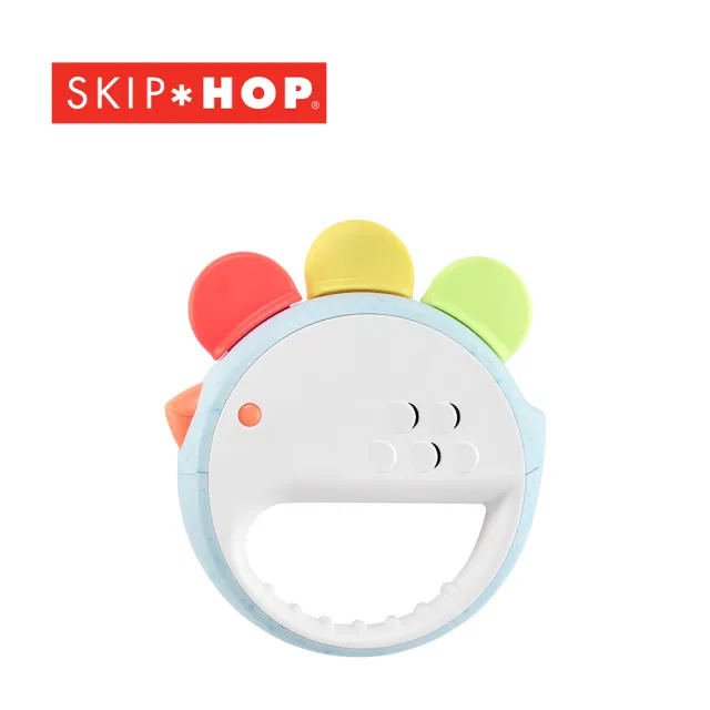 【Skip Hop】咕咕雞聲光鈴鼓(鈴鼓樂器/聲光玩具/嬰兒玩具)