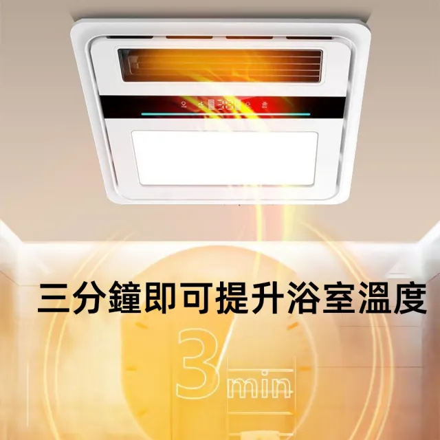 【XINGMU 興沐】多功能浴室暖風一體機（衛生間暖風機/浴室暖風/換氣扇）