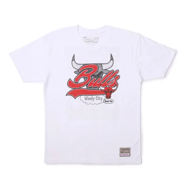【MITCHELL & NESS】NBA OVERSWEEP TEE 公牛 白 上衣 短袖 T恤