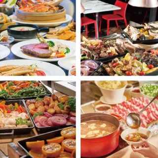 【凱撒大飯店】紙券★4館通用聯合餐飲券*4張(2026/09/30)