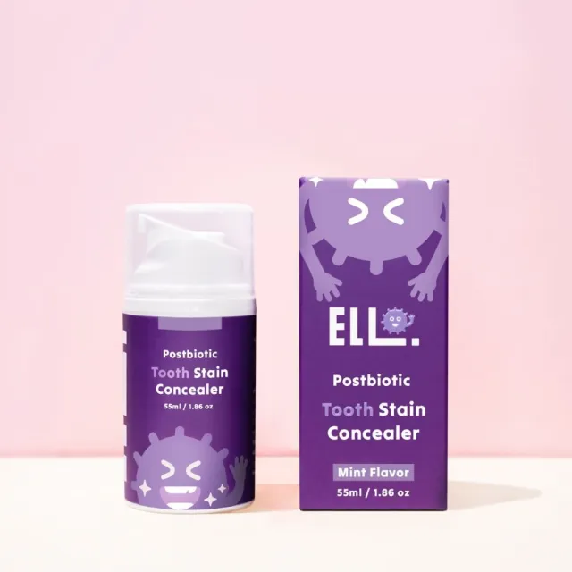 【ELLO】益生菌即刻煥白矯正膏 Tooth Stain Concealer 55ML 5入