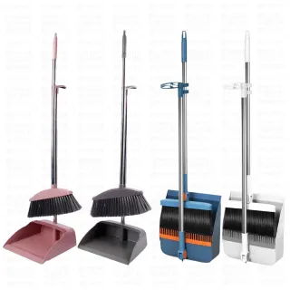 【同闆購物】站立式掃把組 [摺疊款] 掃把畚箕組 折疊掃把組 掃把組 畚斗 畚箕 伸縮掃把 摺疊掃把 家用清潔