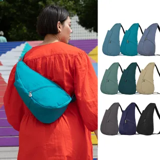 【HEALTHY BACK BAG】官方直營-基本款 TEXTURED NYLON SMALL 斜背包-9色可選(期間限定)