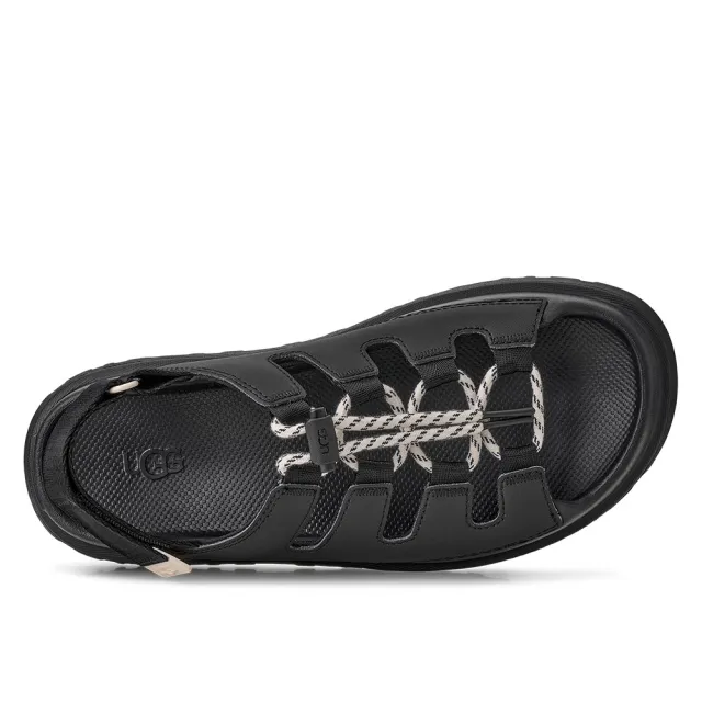 【UGG】涼鞋女鞋 厚底涼鞋 抽繩涼鞋 GoldenGlow Toggle 黑色 UG1179370BLK