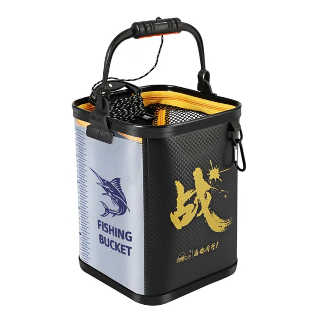 【LEZUN 樂尊】釣哈哈加高洗手桶 黑坑打水桶加厚EVA（釣魚桶 打水桶 黑坑桶 魚桶 取水桶）