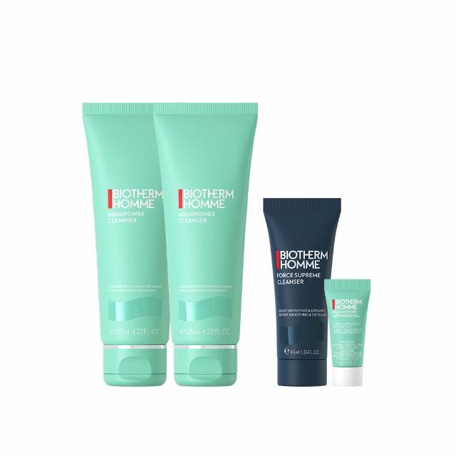 【碧兒泉】官方直營 男仕 活泉多水潔顏露 125mlx2(BIOTHERM洗面乳)