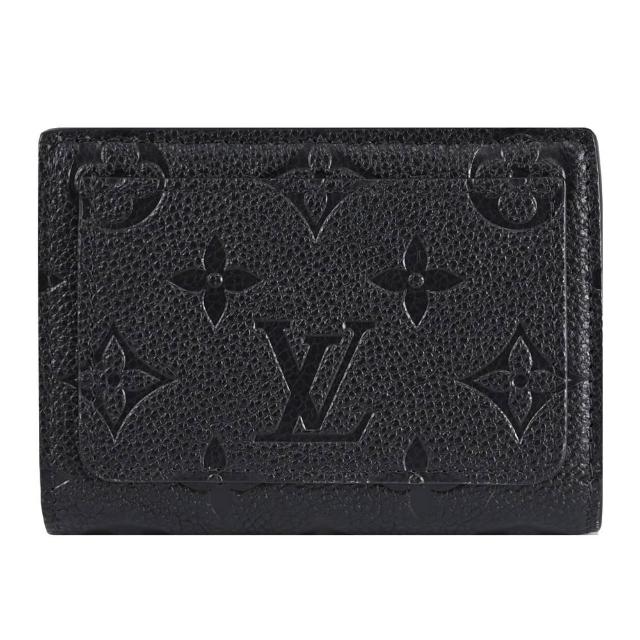 【Louis Vuitton 路易威登】LV M80151 Monogram Empreinte 經典牛皮壓紋零錢短夾(現貨)