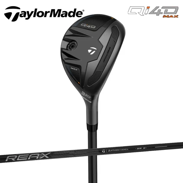 【TaylorMade】QI4D Max 鐵木桿/雞腿桿 Reax65 碳身 日規 (Max版/距離與容錯兼具)