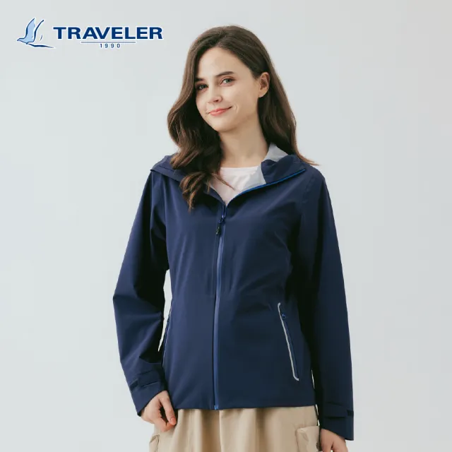【TRAVELER 旅行者】女款防水抗UV外套｜261TR102
