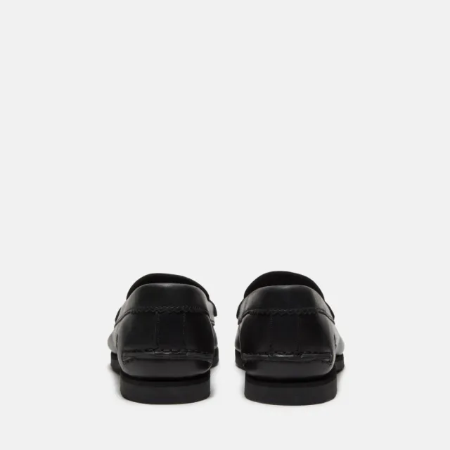 【Timberland】女款黑色經典帆船便鞋(A5MXNW02)