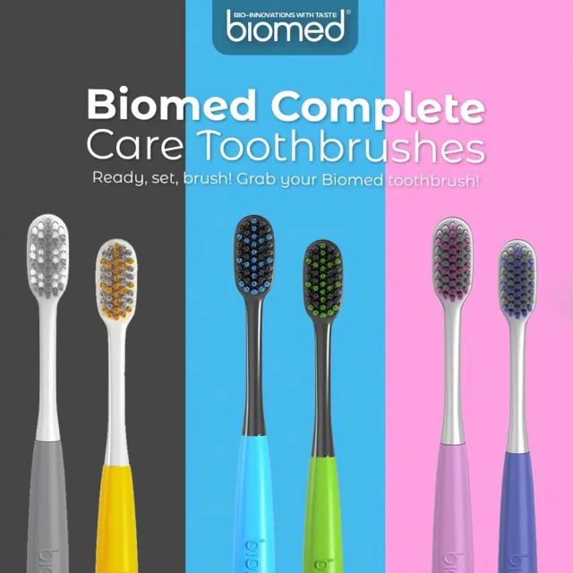【biomed】BIOMED蓓齒美_草本生醫健齒牙刷任選8入組(共4款_歐洲原裝)