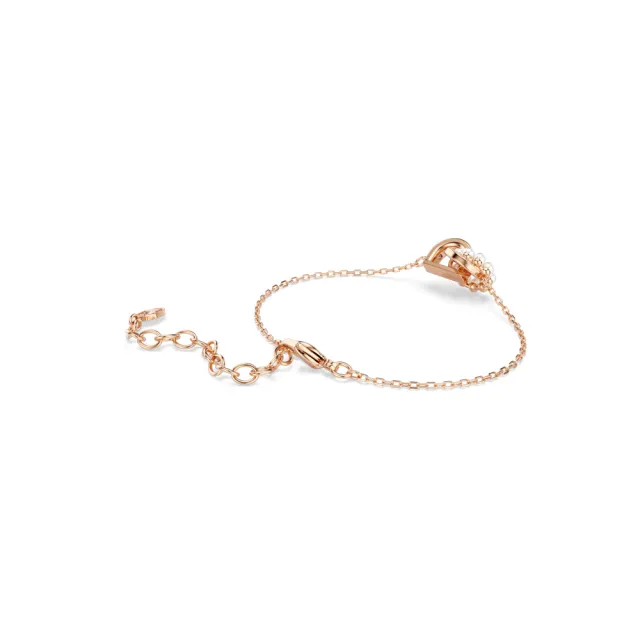 【SWAROVSKI 施華洛世奇】官方直營 Connexus 手鏈 水晶珍珠 粉紅色  | 5741336 (情人節禮物)