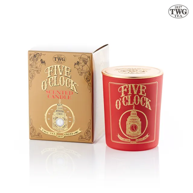 【TWG Tea】五時茗茶薰香蠟燭 Five OClock Tea Scented Candle(190公克)