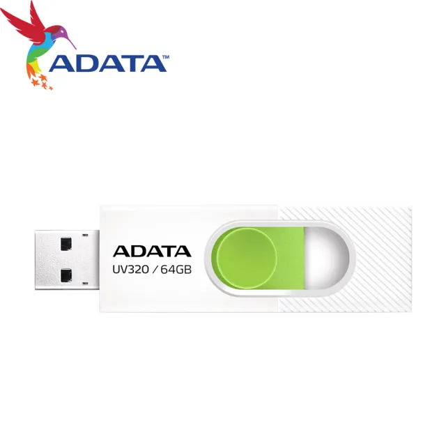 【ADATA 威剛】64GB UV320 USB3.2 隨身碟 64G