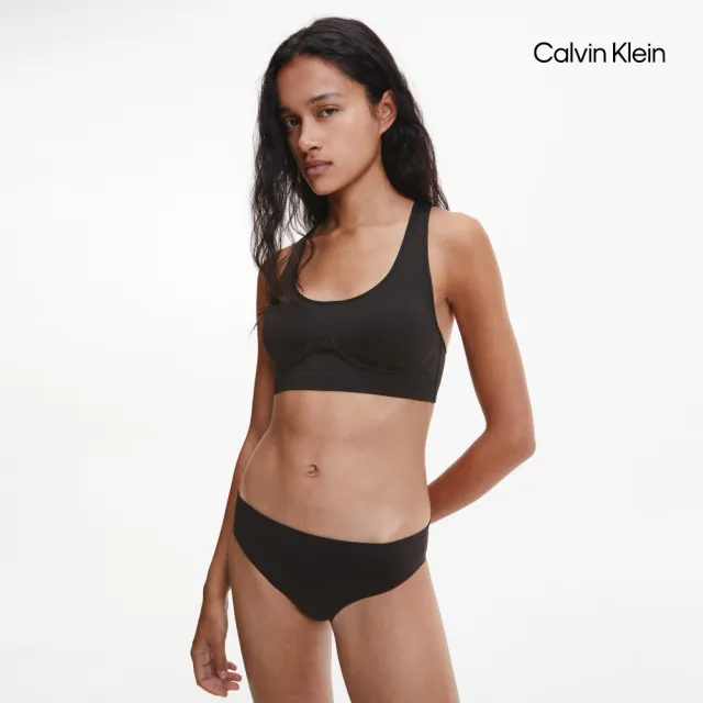 【CALVIN KLEIN】官方旗艦館 CK BONDED FLEX 彈力比基尼內褲_黑色