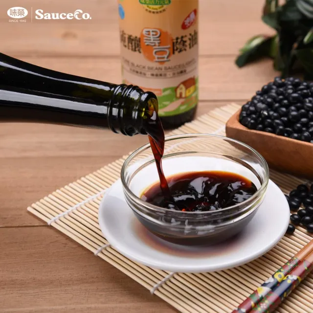 【味榮】純釀黑豆蔭油油露420ml