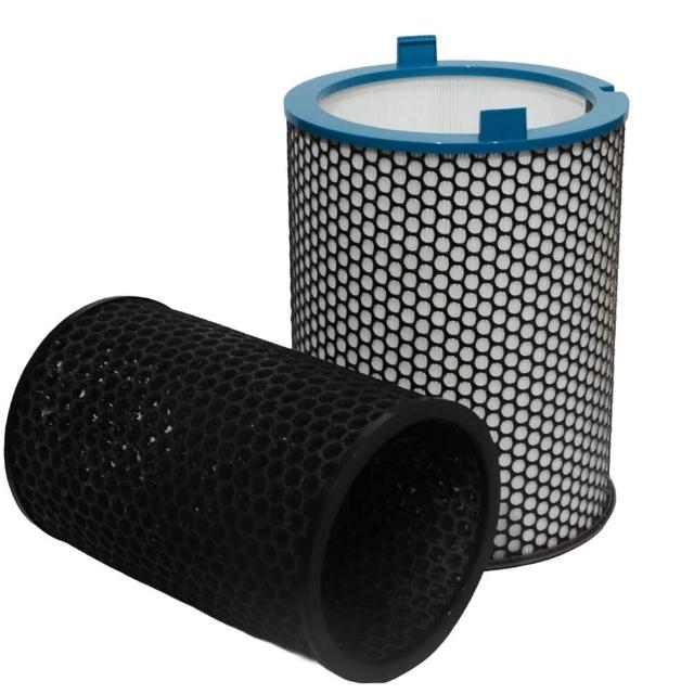 【PUREBURG】適用Dyson 戴森Hushjet HJ10 噴射氣流空氣清淨機替換用高效HEPA濾芯除臭除甲醛活性碳濾網