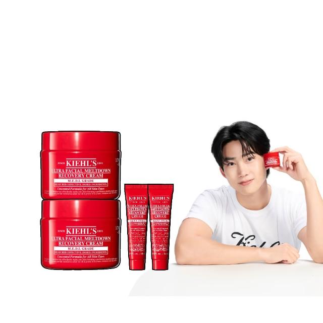 【Kiehl’s 契爾氏】官方直營 益肌重生修復凝霜/急護霜50ml雙入分享組(Kiehl’s/修護保濕/醫美後適用)