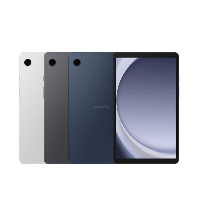  SAMSUNG 三星 Galaxy Tab A9 LTE X115 是輕巧便攜的8吋平板電腦，搭載MediaTek MT8781八核心處理器（2.2+2.0 GHz）、4GB RAM與64GB儲存空間，支援microSD擴充至1TB。TFT螢幕解析度1340x800，Android 13系統，雙200萬/800萬畫素相機，5100mAh電池續航持久。顏色選項包括湛海藍、夜幕灰、星夜銀，重量僅333g，尺寸211x124.7x8mm，適合閱讀、娛樂與輕辦公，附1年原廠保固，NCC認證CCAH244G0010T0。 