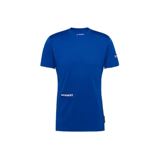 【Mammut 長毛象】Eiger Nordwand FL T-Shirt AF Men 極限艾格短袖排汗衣 艾格藍 男款 #1017-07420