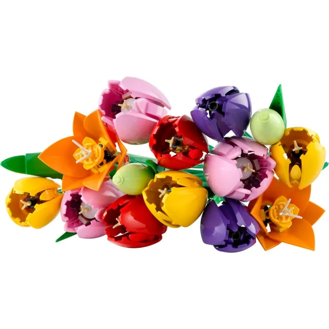【LEGO 樂高】Botanicals 11501 鬱金香花束(花藝 居家擺設 積木 玩具)