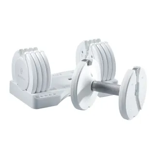 【BYZOOM FITNESS】Pure Series 10kg 5段重量可調式啞鈴 白/黑二色 單入