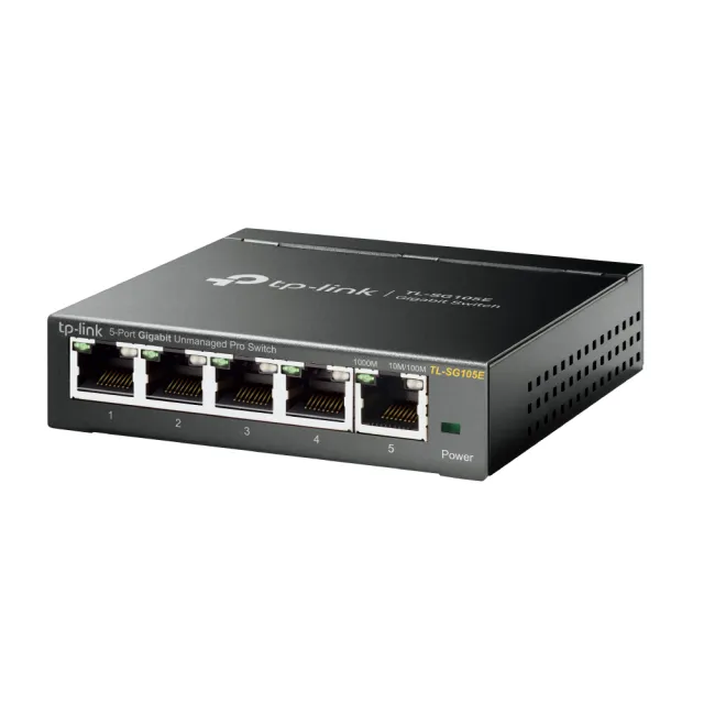 【TP-Link】TL-SG105E 5埠Gigabit簡易智慧型交換器