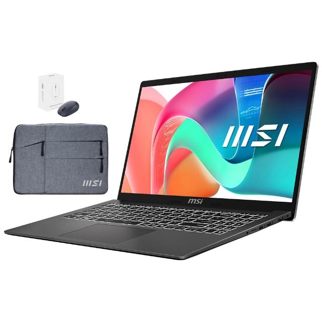 【MSI 微星】▲特仕版 15.6吋 商務筆電(Modern 15 F1MXG-1039TW/Core 5 120U/24G/512G SSD/Win11/灰)