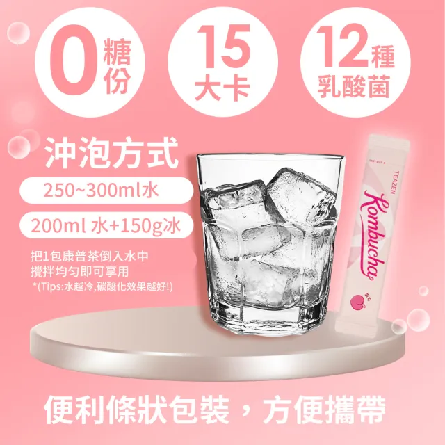 【TeaZen 茶禪】TEAZEN 康普茶 10種口味任選(5g*30入/盒)