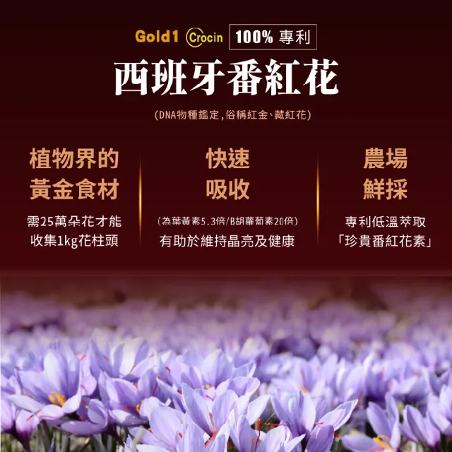 【宏碁健康】GOLDEN-i 頂級番紅花魚油複方膠囊60顆／瓶(複方番紅花 rTG型高濃度 Omega-3 B12)
