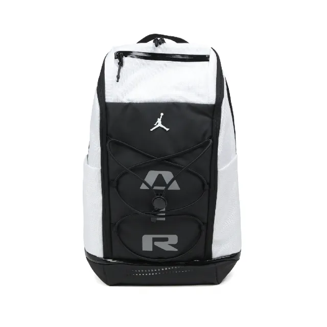 【NIKE 耐吉】後背包 Jordan Sport 防潑水 15吋筆電包 白 黑 書包 JD2623009AD-002