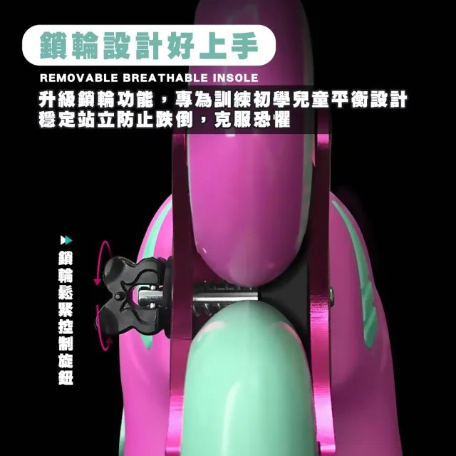【TAS 極限運動】檢驗合格 可調式 鋁合金直排輪(教練推薦 高強度鋁合金支架 平地花式溜冰鞋)