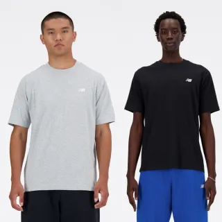 【NEW BALANCE】NB LOGO短T_男性_灰/黑色_MT41509AG_MT41509BK(美版 版型偏大)